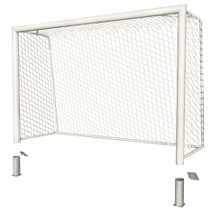 Ворота для мини футбола 3х2 стационарные SPORTWERK SPW-AS-300-2P